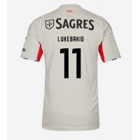 Moški Nogometni dresi Benfica Dodi Lukebakio #11 Gostujoči 2025-26 Kratek Rokav